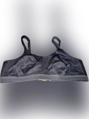 🍄 Playtex 18 Hour 5452 Lift and Support Bra 38 C Natural Gray Soft Lace